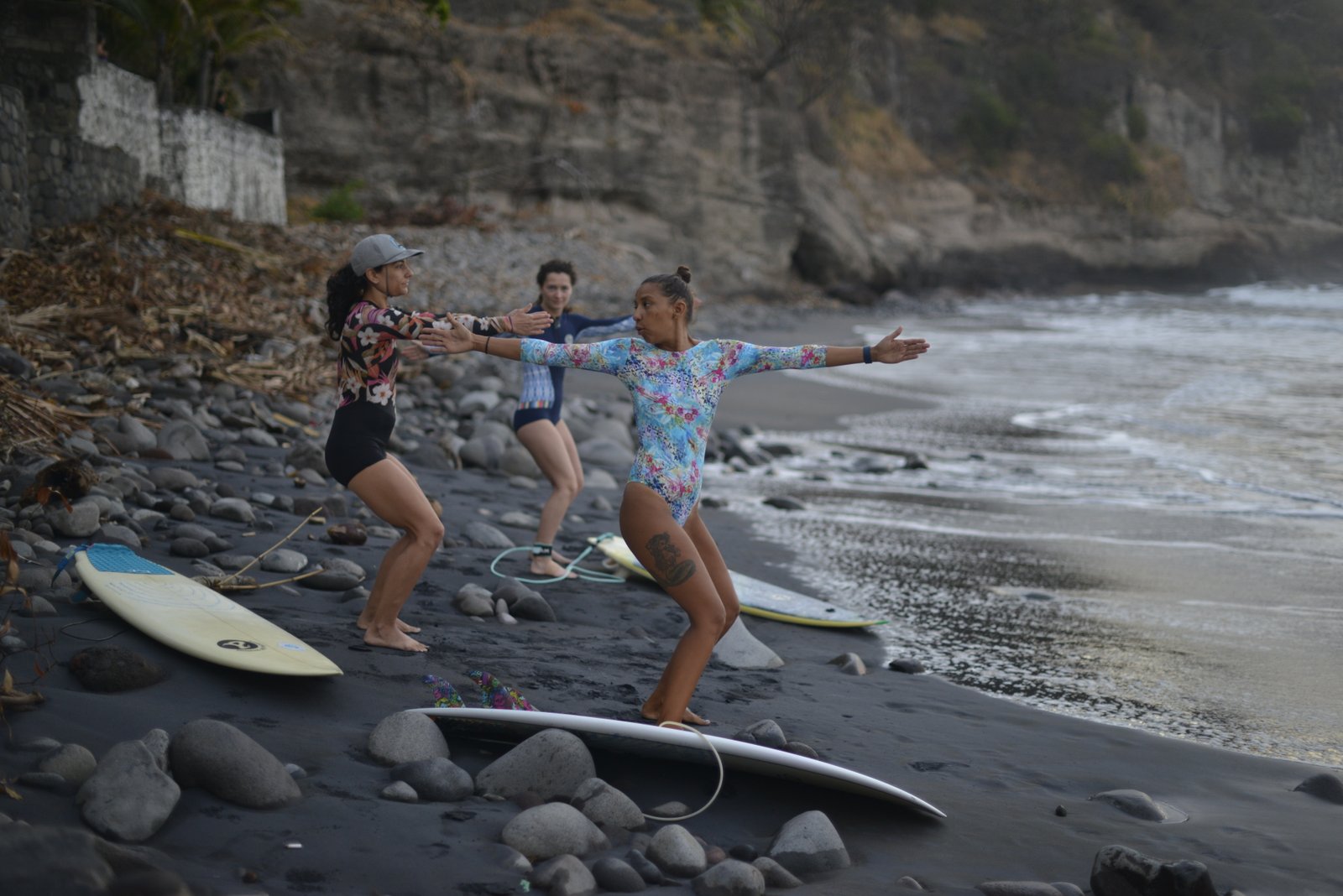 Women's surf retreat